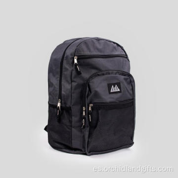 Mochila de hombres gris negro a la venta